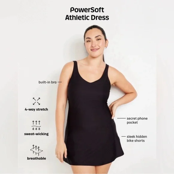 Old Navy Powersoft athletic dress - Picture 3 of 5